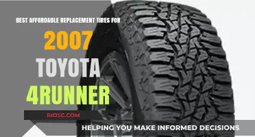 Affordable and Reliable: Top Replacement Tire Options for Your 2007 Toyota 4Runner