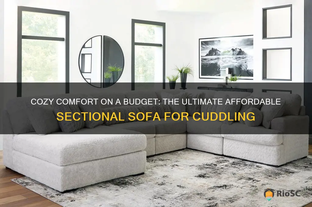 best affordable sectional sofa for cuddling