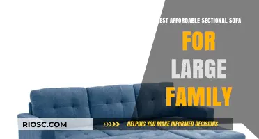 Spacious Comfort on a Budget: Top Affordable Sectional Sofas for Large Families