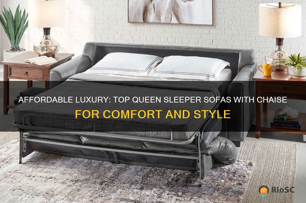 best affordable sleeper sofa queen with chaise