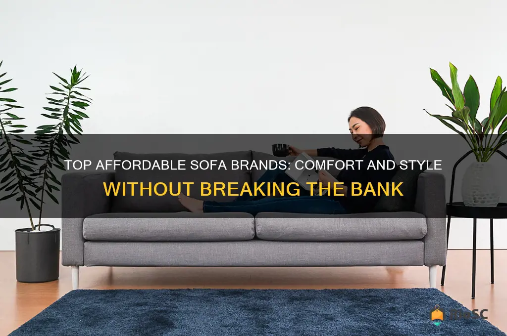 best affordable sofa brands