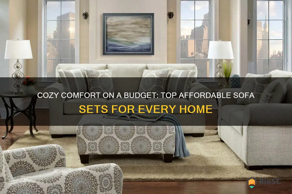 best affordable sofa set