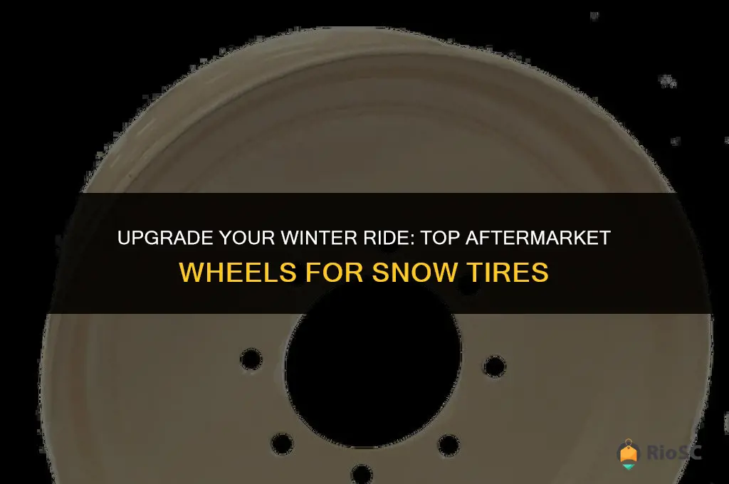 best aftermarket wheels for snow tires