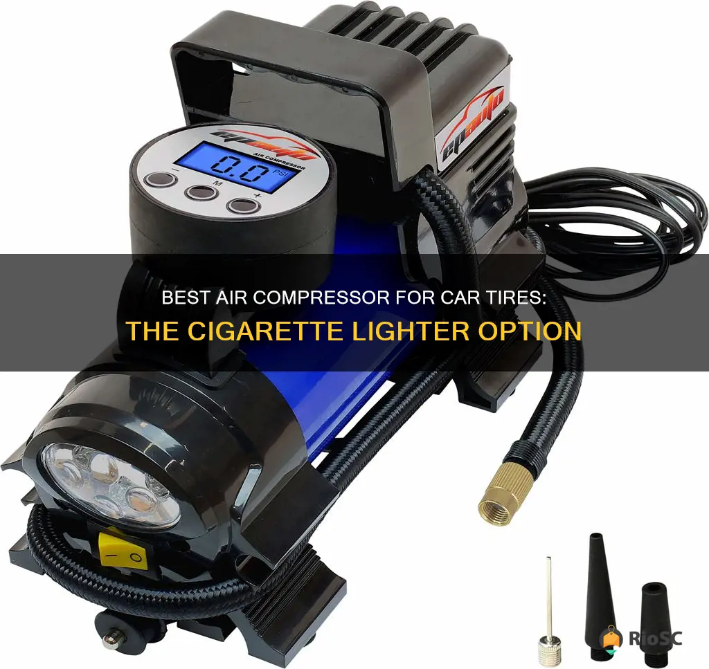 best air compressor for car tires cigarette lighter