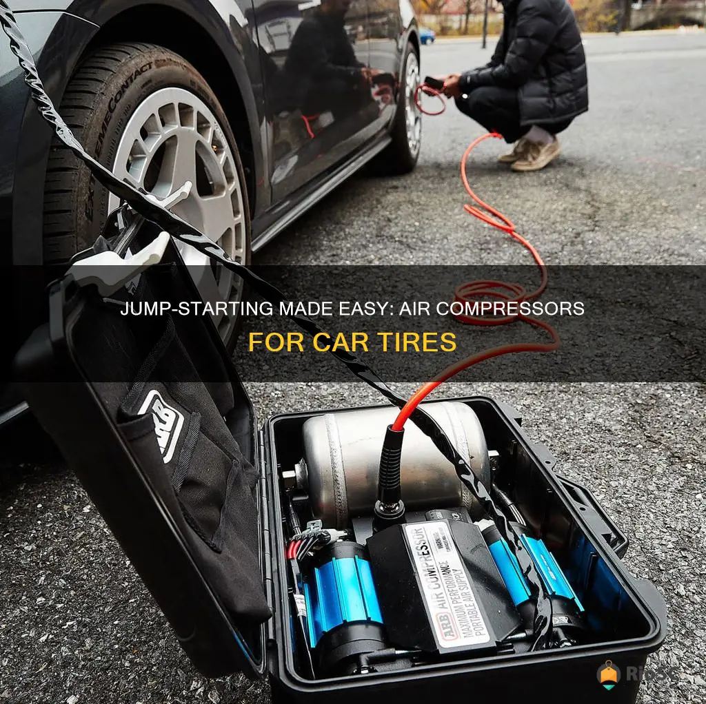 best air compressor for car tires jump starter