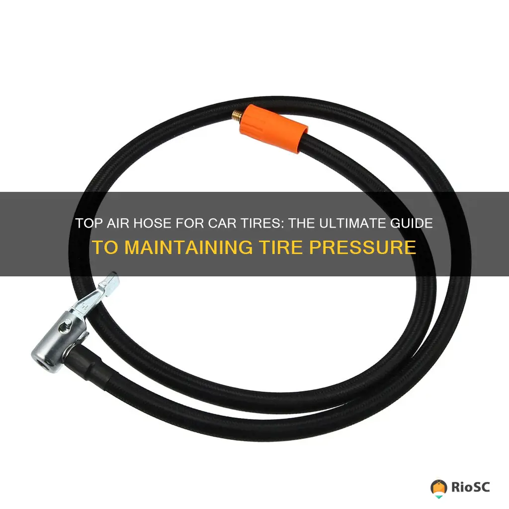 best air hose for car tires with pressure gauge