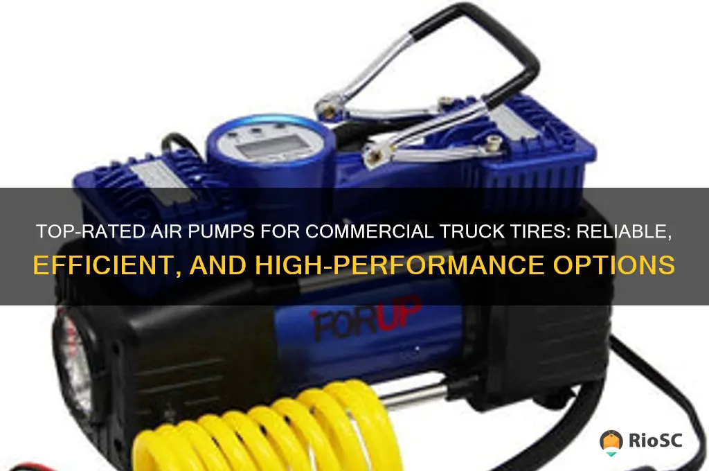 best air pump for commercail truck tires