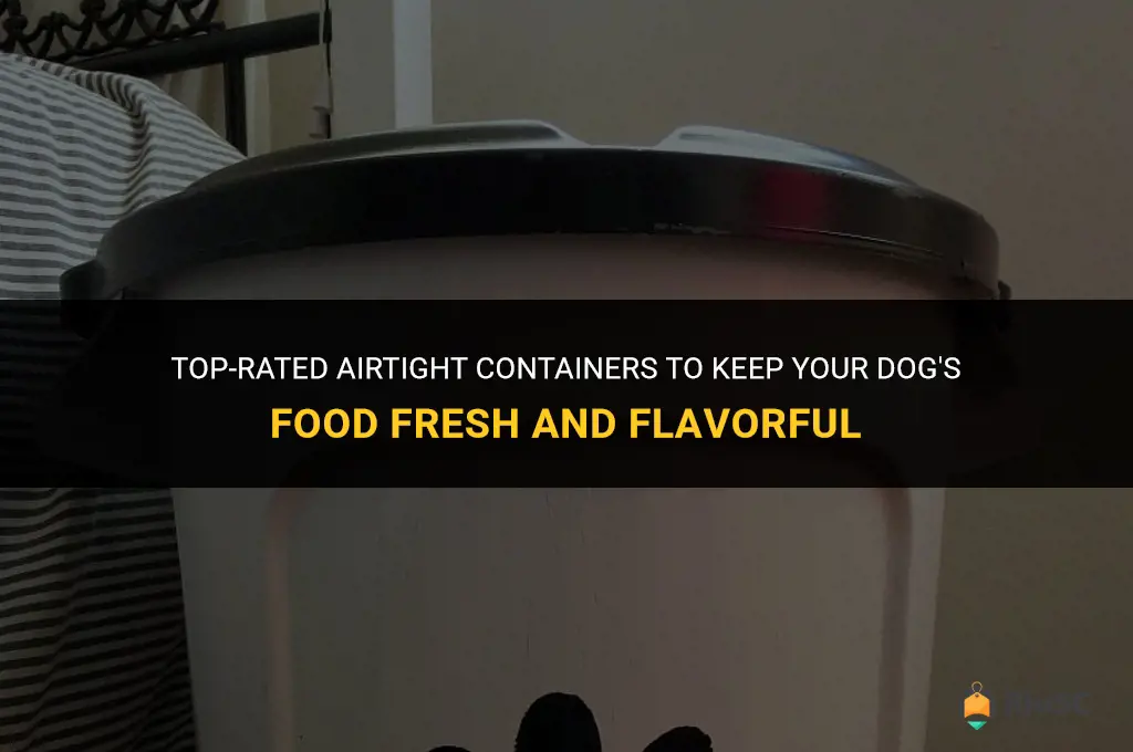 best air tight container for dog food