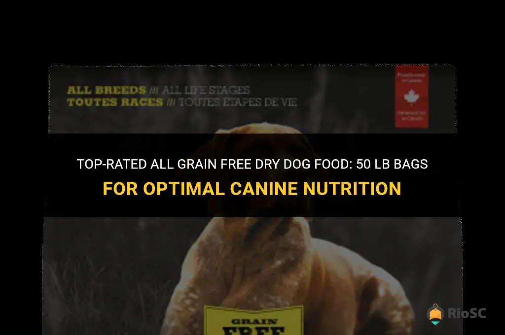 best all grain free dry dog food 50 lb bag