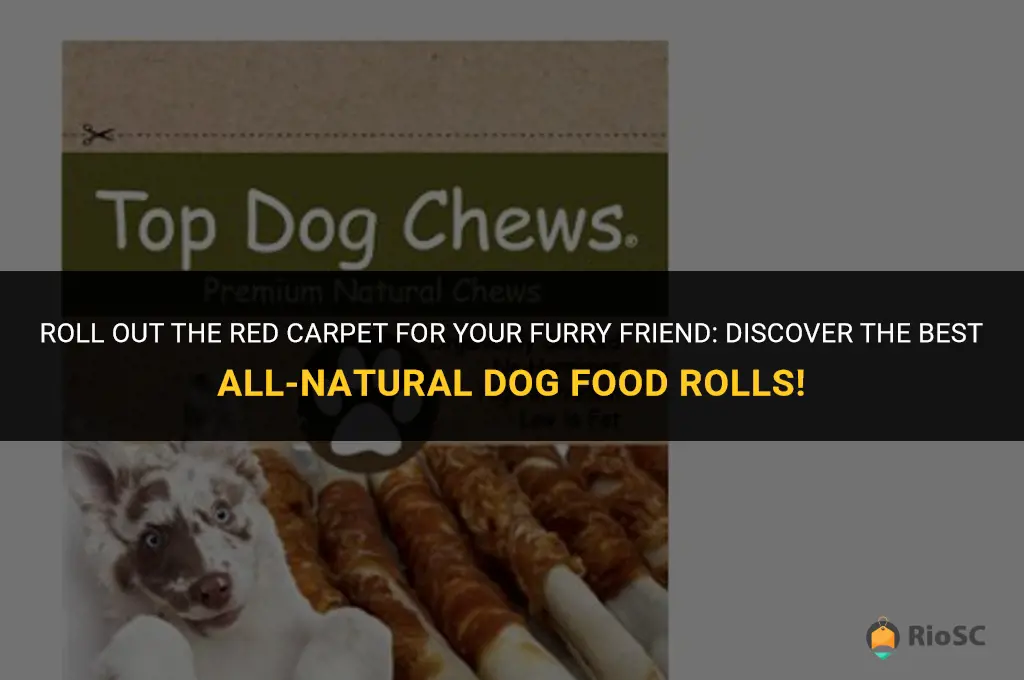 best all natural dog food in a roll
