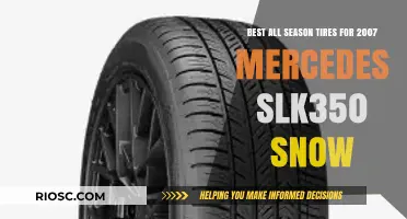 Top All-Season Tires for 2007 Mercedes SLK350: Snow Performance Guaranteed