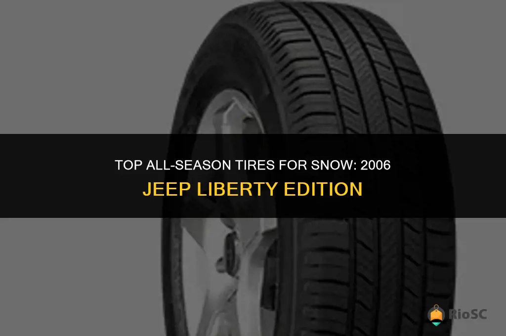 best all season tires for snow 2006 jeep liberty