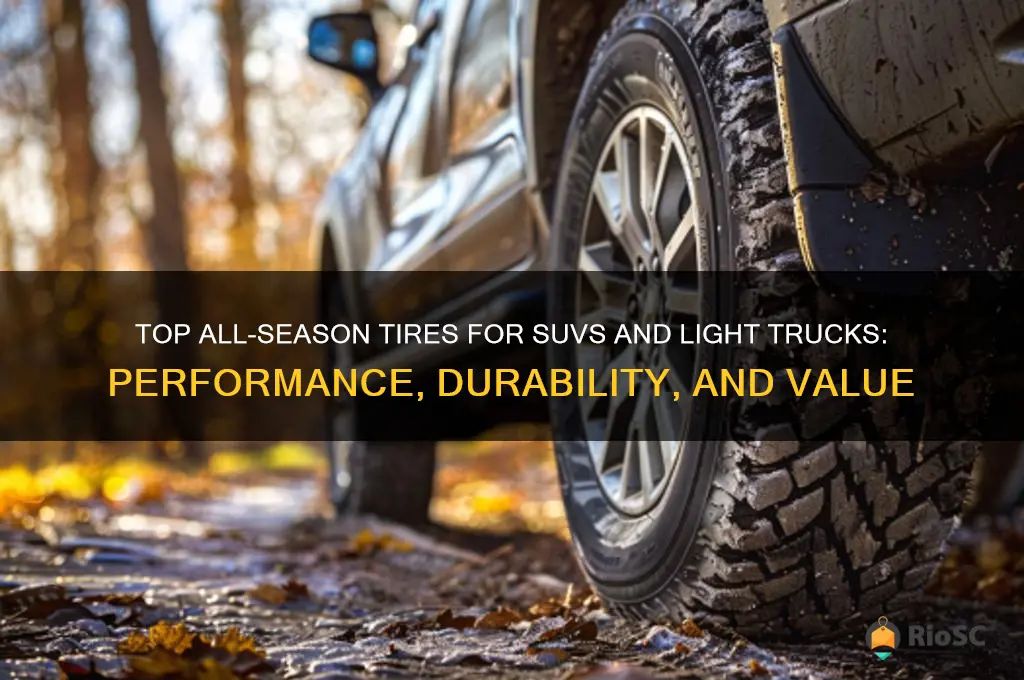 best all season tires for suv ligft truck