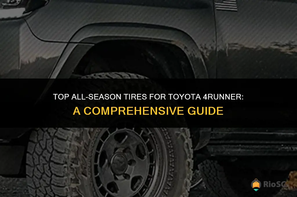 best all season tires for toyota 4runner