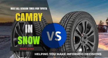 Top All-Season Tires for Toyota Camry: Snow Performance Included