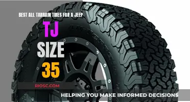 Jeep TJ's Best Companion: All-Terrain Tires in Size 35