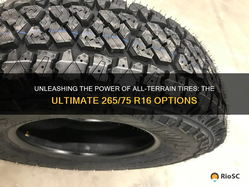 best all terrain 26575 r16 tires