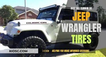 Rugged Adventure: Choosing the Ultimate All-Terrain 33-Inch Tires for Your Jeep Wrangler