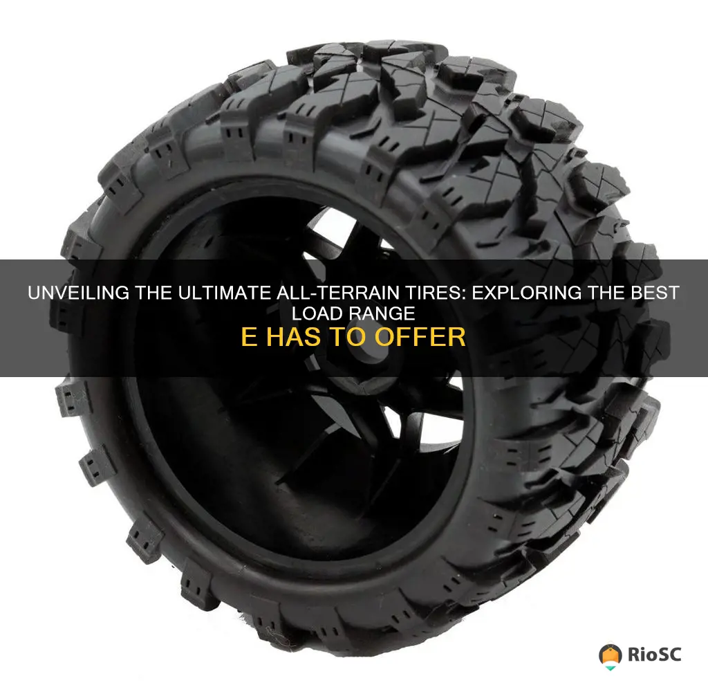 best all terrain load range e tires