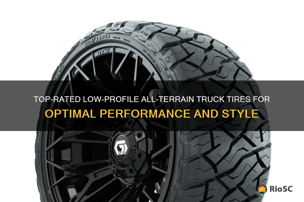 best all terrain low profile truck tires
