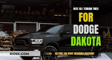 All-Terrain Adventure: Outfitting Your Dodge Dakota with the Best Tires