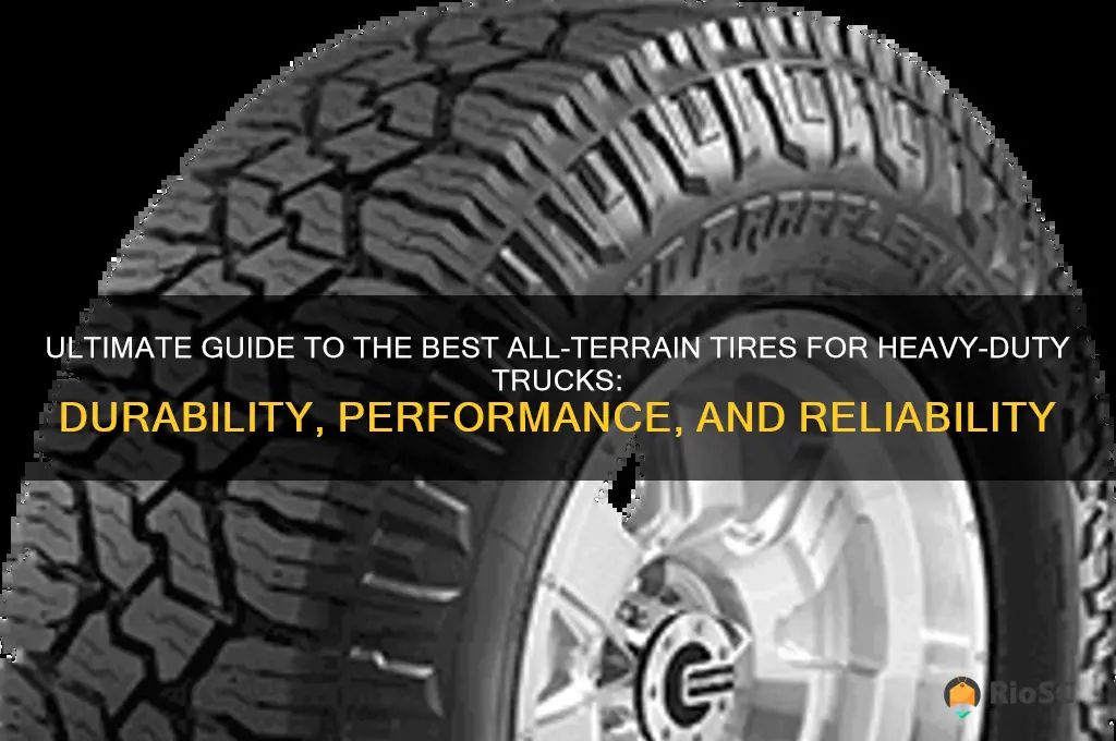 best all terrain tires for heavy duty trucks