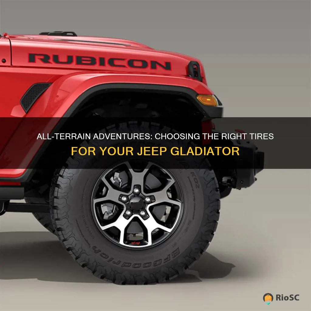 best all terrain tires for jeep gladiator