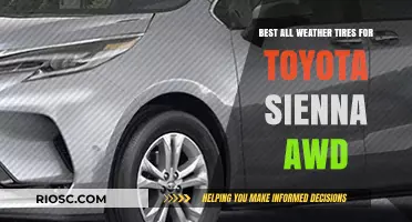 Top All-Weather Tires for Toyota Sienna AWD: Performance and Durability in Any Condition