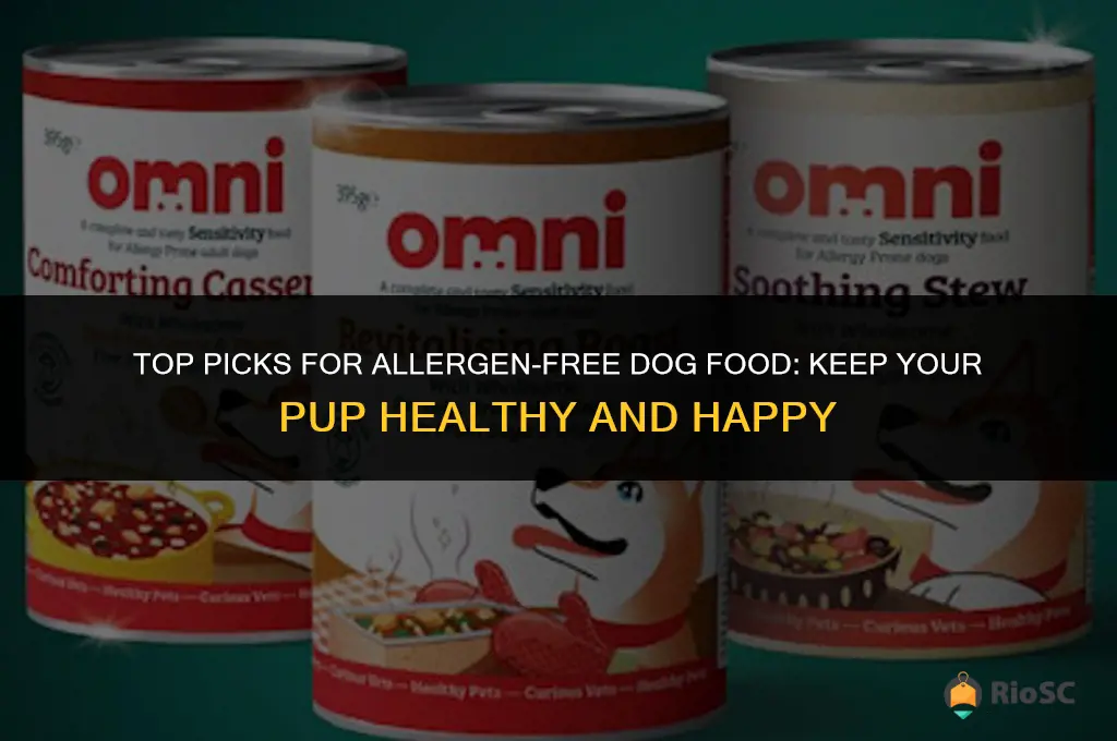 best allergen free dog food