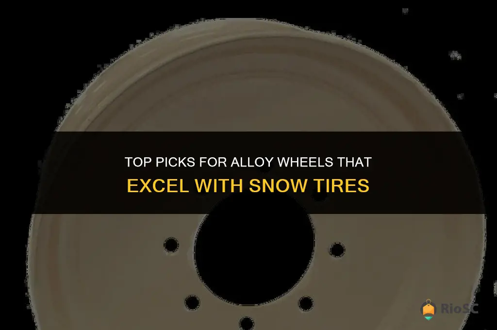 best alloy wheels for snow tires