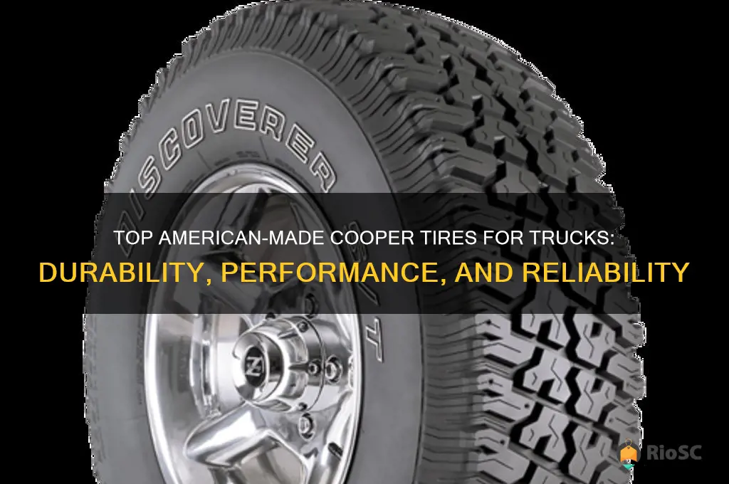 best american made cooper tires for trucks