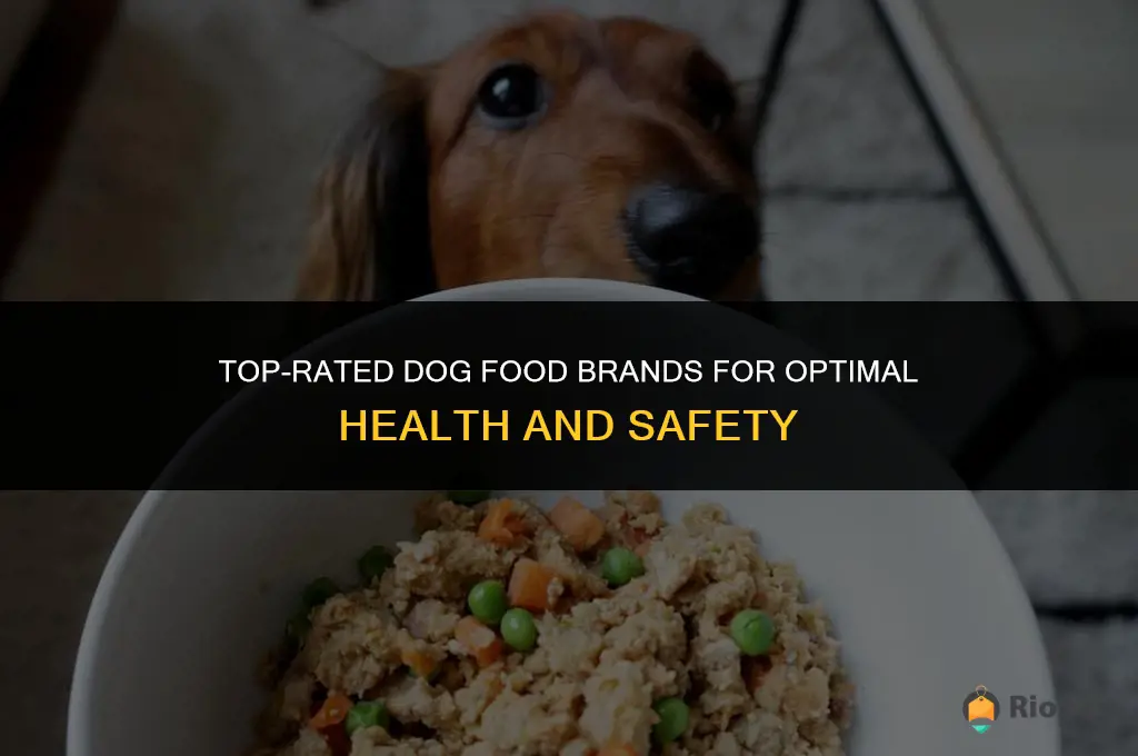 best and safest dog food brands