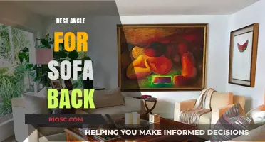 Optimal Sofa Back Angle: Finding the Perfect Balance of Comfort and Support