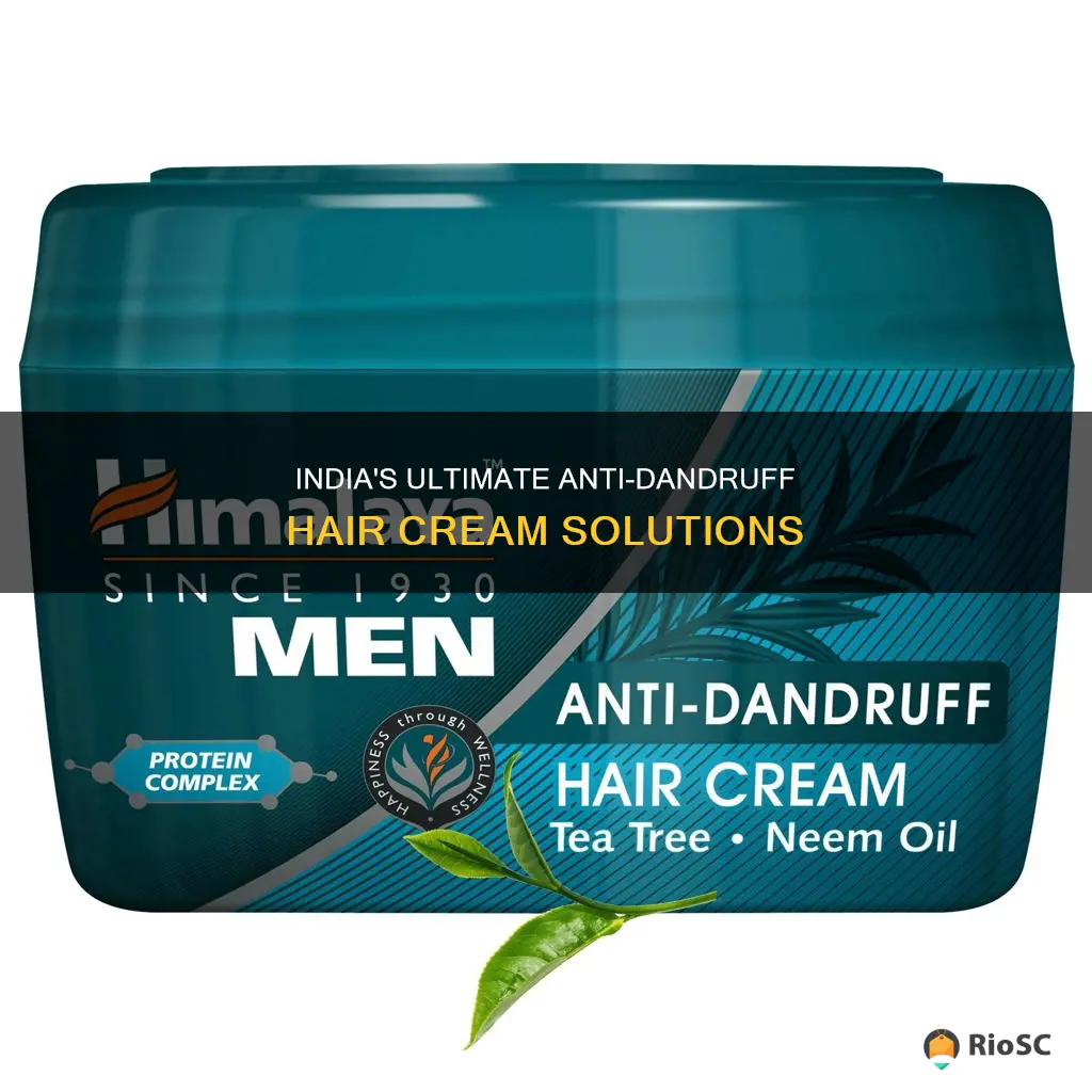 best anti dandruff hair cream in india