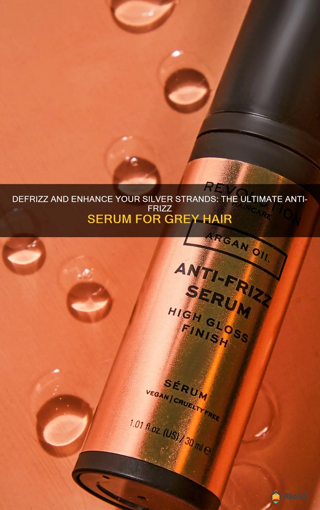 best anti frizz serum for grey hair