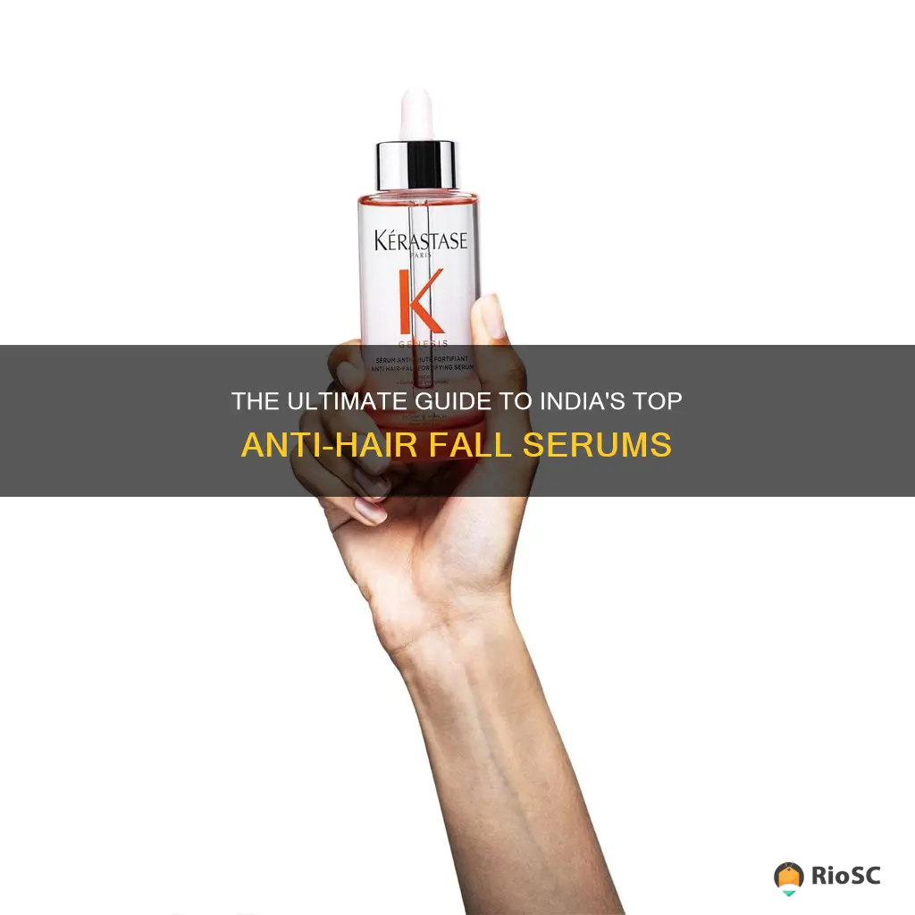 best anti hair fall serum in india