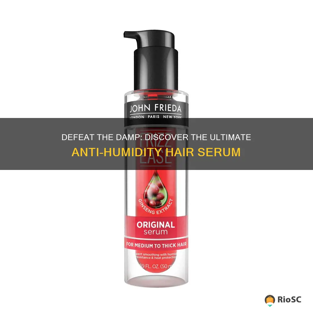 best anti humidity hair serum