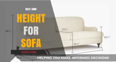 Optimal Arm Height for Sofas: Finding the Perfect Balance of Comfort and Support