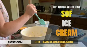 Perfectly Sweet: The Best Artificial Sweetener for Soft Serve Ice Cream
