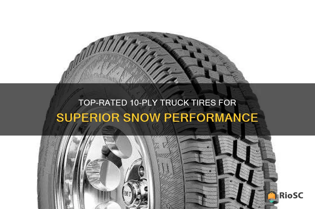 best at 10 ply truck tires snow