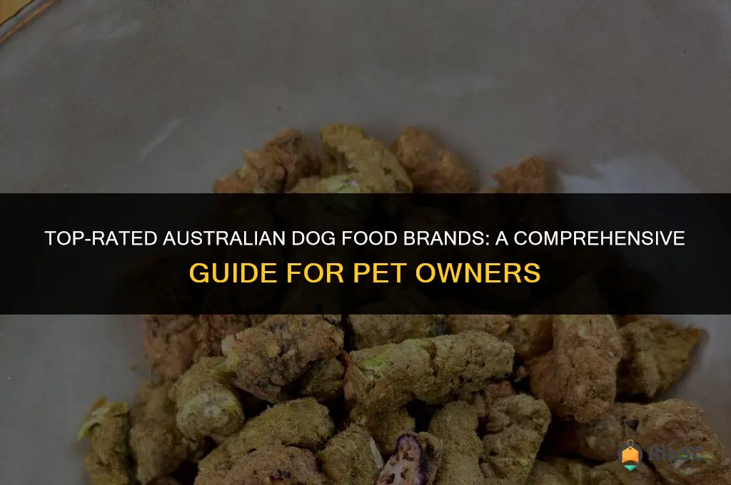best australian dog food brands