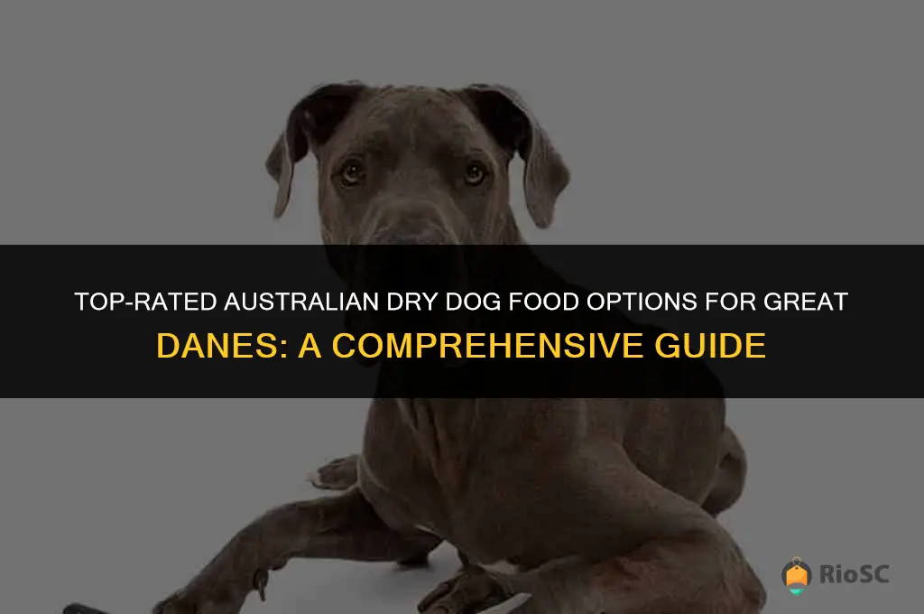 best australian dry dog food for great danes