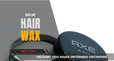 Axe Hair Wax: The Ultimate Styling Solution