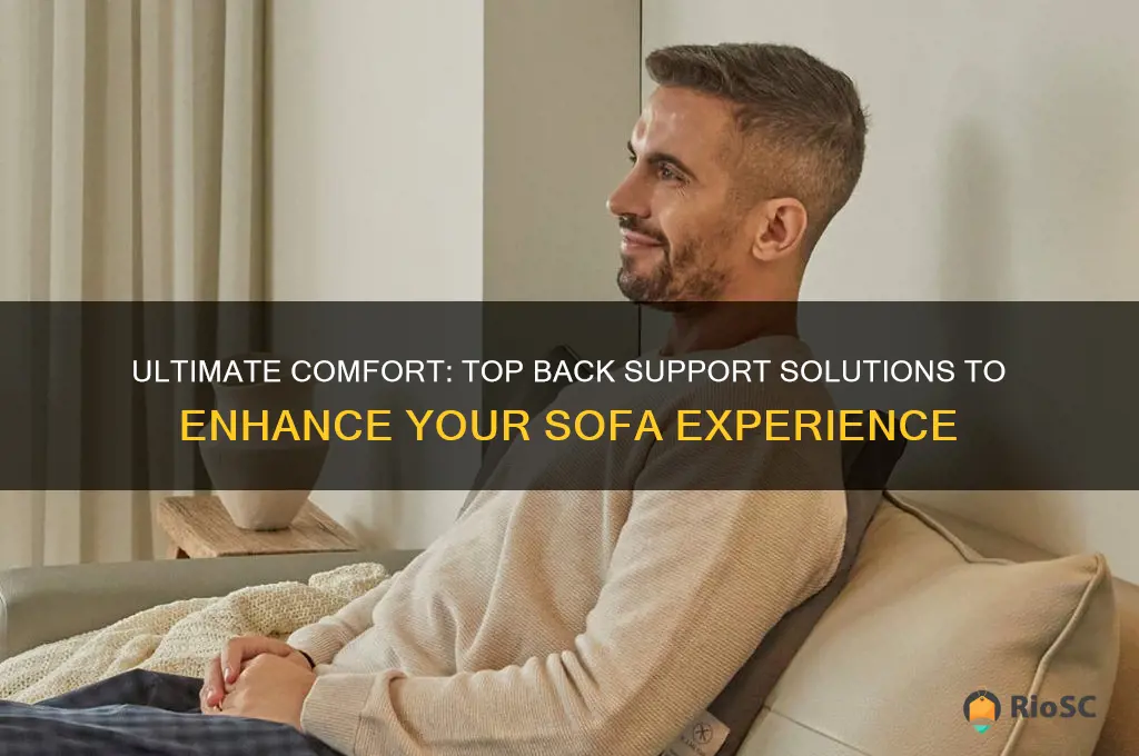 best back support for sofa