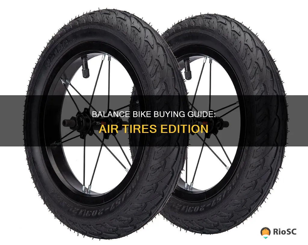 best balance bike with air tires