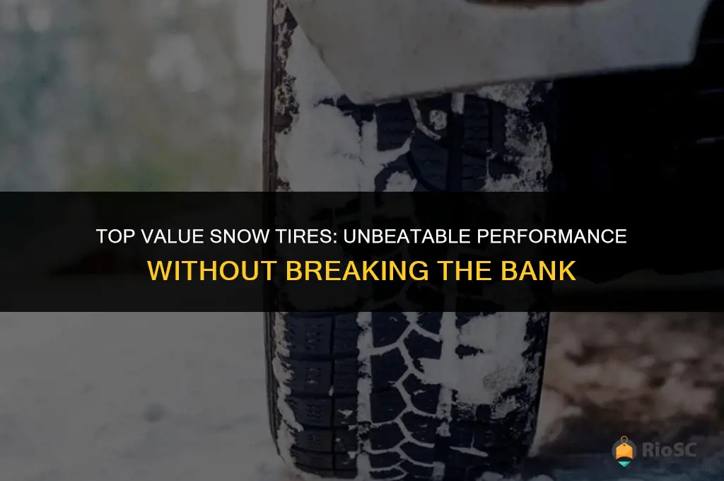 best bang for the buck snow tires