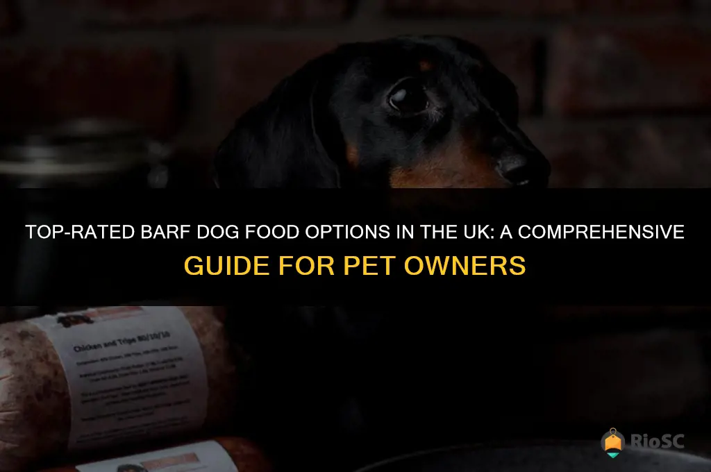 best barf dog food uk