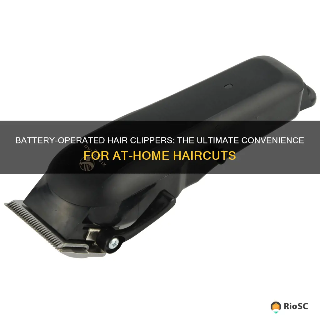 best battery operated hair clippers