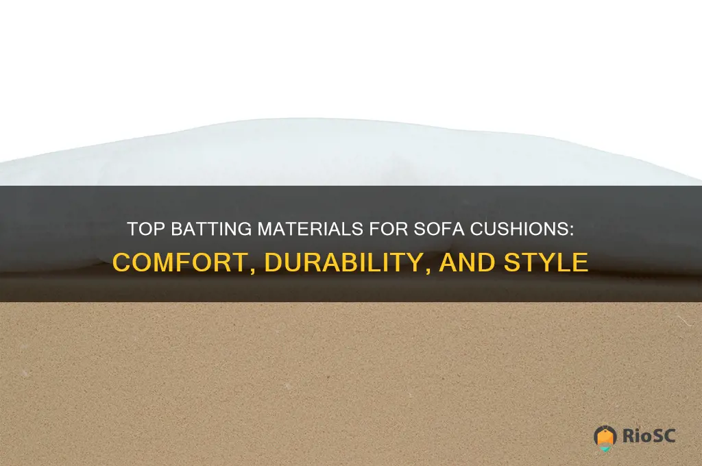 best batting for sofa cushions