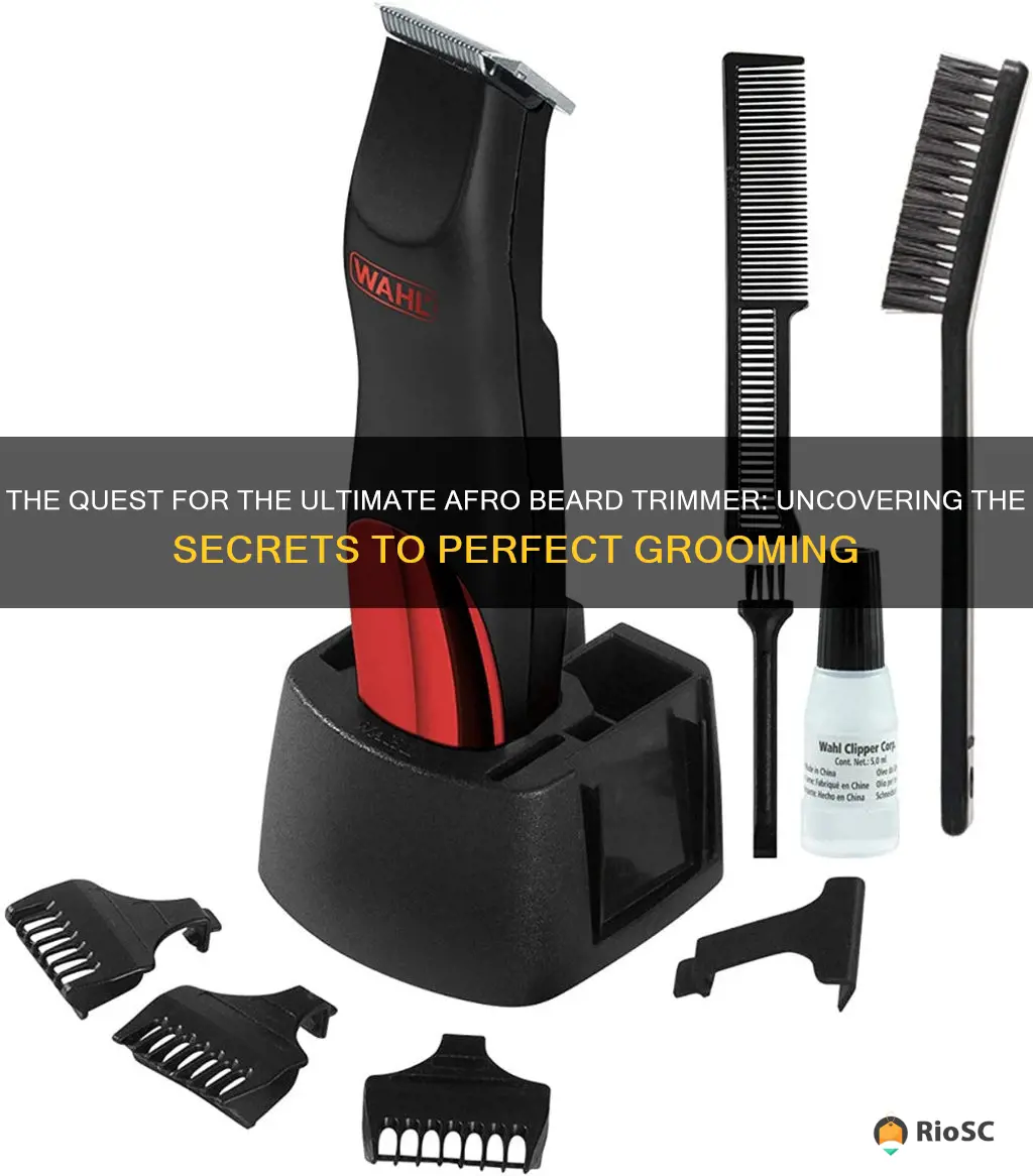 best beard trimmer for afro hair